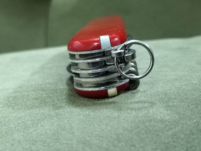 Victorinox Huntsman Swiss Army ขนาด 91 มม. แท้มือสอง เครื่องมือสวยครบคมเดิมไม่ผ่านการลับประกับแน่นกระชับราคา 830.-รวมส่งเก็บเงินปลายทาง รูปที่ 11