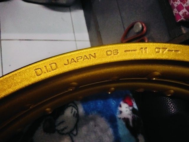 ล้อ DIDไดร์สีใหม่ไม่เคยใส่แท้ๆ รูปที่ 2