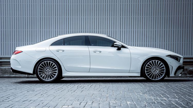 Mercedes-Benz CLS-Class 2022 CLS220 D AMG Sedan ดีเซล ไม่ติดแก๊ส เกียร์อัตโนมัติ ขาว รูปที่ 4