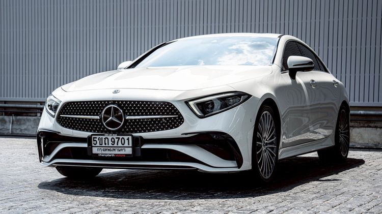 Mercedes-Benz CLS-Class 2022 CLS220 D AMG Sedan ดีเซล ไม่ติดแก๊ส เกียร์อัตโนมัติ ขาว รูปที่ 3