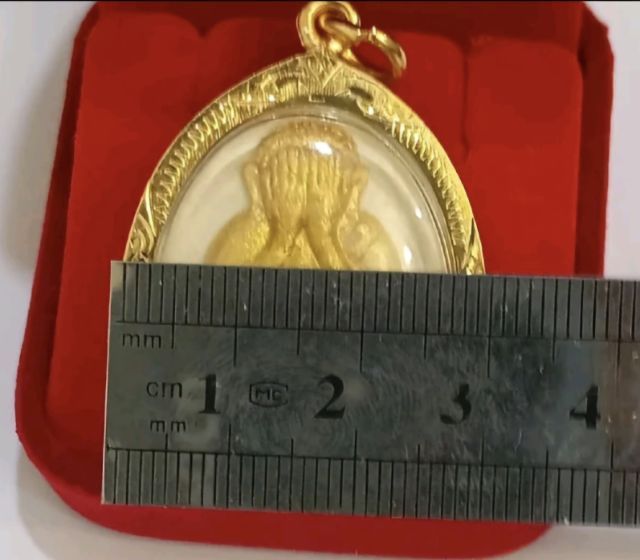 พระปิดตา หลวงปู่โต๊ะ กรอบทองไมครอน ฟรีค่าจัดส่ง รูปที่ 4