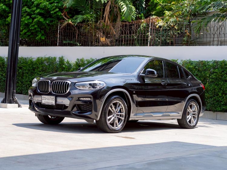 BMW X4 2021 2.0 xDrive20d M Sport 4WD Utility-car ดีเซล ไม่ติดแก๊ส เกียร์อัตโนมัติ ดำ รูปที่ 3