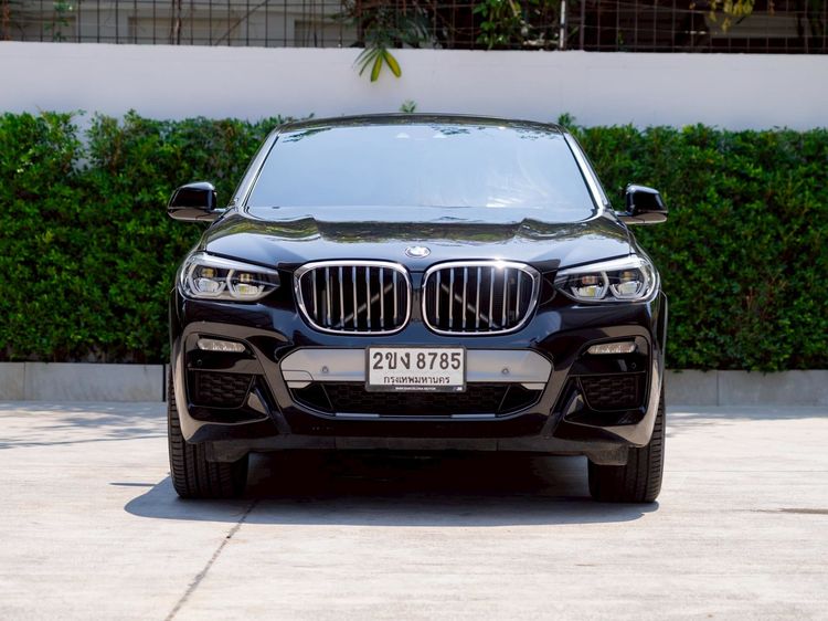 BMW X4 2021 2.0 xDrive20d M Sport 4WD Utility-car ดีเซล ไม่ติดแก๊ส เกียร์อัตโนมัติ ดำ รูปที่ 2