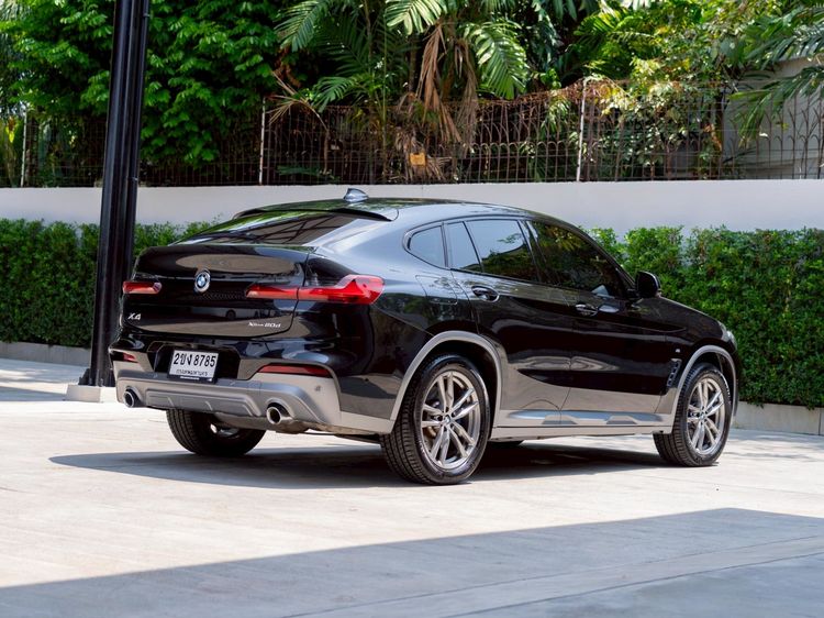 BMW X4 2021 2.0 xDrive20d M Sport 4WD Utility-car ดีเซล ไม่ติดแก๊ส เกียร์อัตโนมัติ ดำ รูปที่ 4
