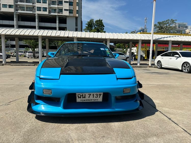 Nissan 200 SX 1992 2.0 Sedan เบนซิน ไม่ติดแก๊ส เกียร์ธรรมดา ฟ้า รูปที่ 2
