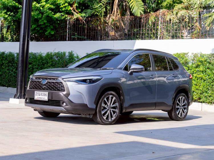 Toyota Corolla Cross 2022 1.8 Hybrid Premium Safety Utility-car ไฮบริด ไม่ติดแก๊ส เกียร์อัตโนมัติ เทา รูปที่ 3