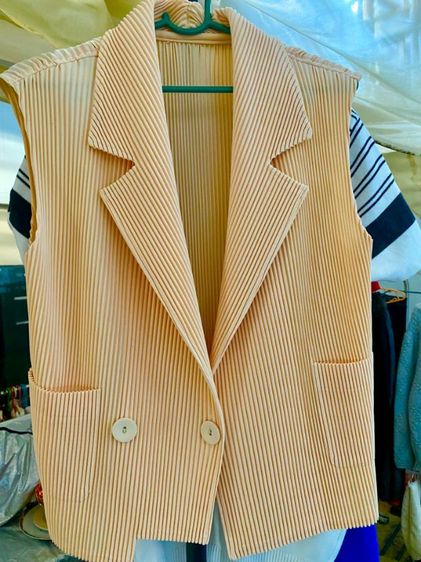 เสื้อคลุมผ้าพรีท ใส่ง่ายไปทำงานสวยงามส่งฟรี รูปที่ 2