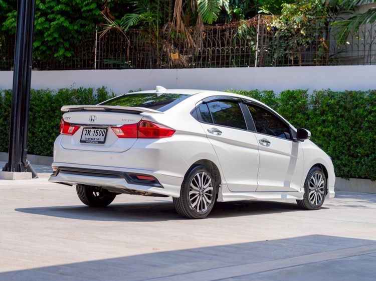 Honda City 2018 1.5 Sv i-VTEC Sedan เบนซิน ไม่ติดแก๊ส เกียร์อัตโนมัติ ขาว รูปที่ 4