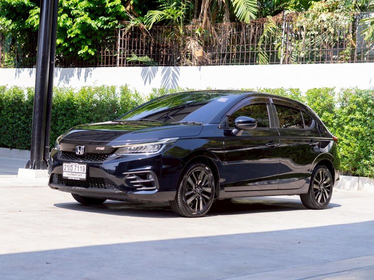 Honda City 2021 1.0 RS Sedan เบนซิน ไม่ติดแก๊ส เกียร์อัตโนมัติ ดำ รูปที่ 3