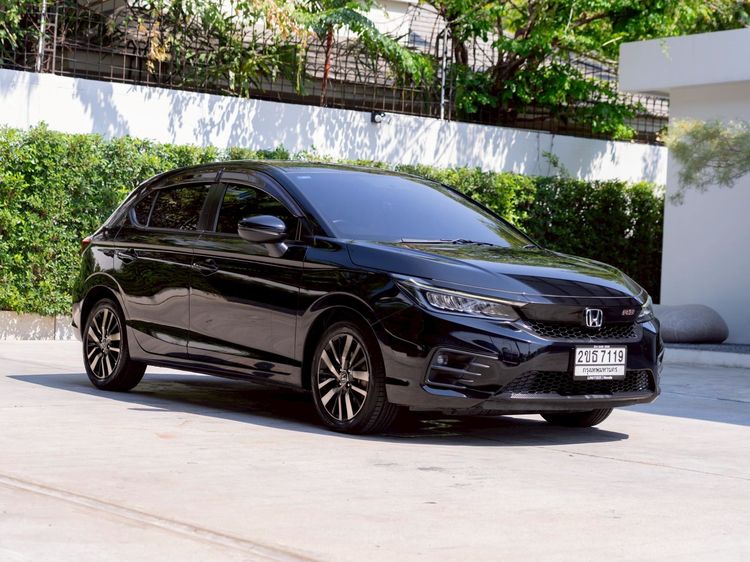 Honda City 2021 1.0 RS Sedan เบนซิน ไม่ติดแก๊ส เกียร์อัตโนมัติ ดำ