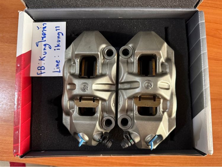 ปั๊มเบรค brembo M4 100mm ของแท้ รูปที่ 4