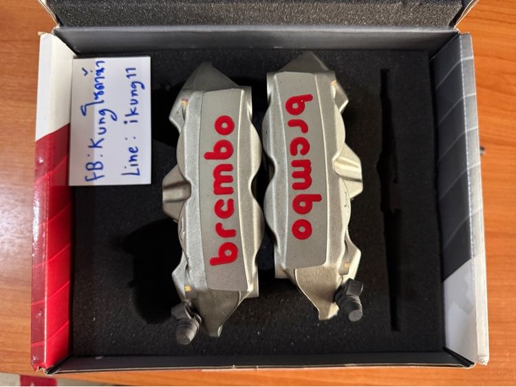 ปั๊มเบรค brembo M4 100mm ของแท้ รูปที่ 2