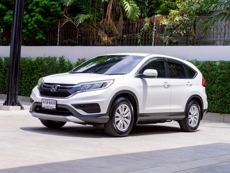 Honda CR-V 2016 2.0 S Utility-car เบนซิน ไม่ติดแก๊ส เกียร์อัตโนมัติ ขาว รูปที่ 3