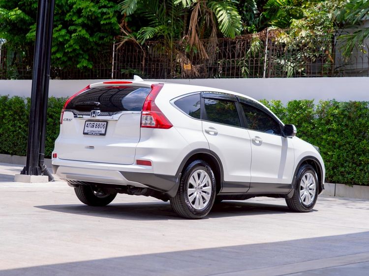Honda CR-V 2016 2.0 S Utility-car เบนซิน ไม่ติดแก๊ส เกียร์อัตโนมัติ ขาว รูปที่ 4