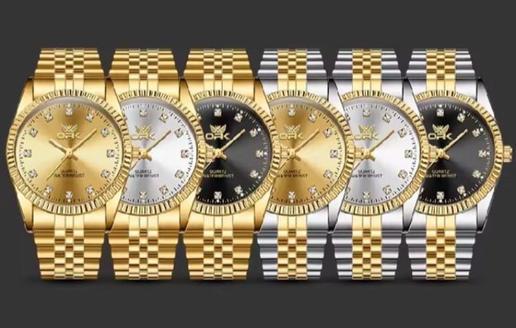 OPK นาฬิกาดั้งเดิมผู้ชายของแท้ติดเพชรควอตซ์นำเข้ากันน้ำสแตนเลสนาฬิกาลำลองเรืองแสง รูปที่ 8