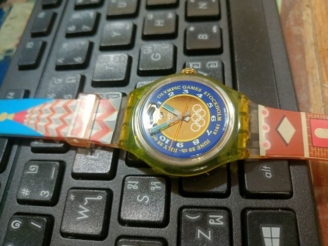 Vintage swatch SAZ103 Automatic Eta.2840 Olympic Special Stockholm 1912 Edition

ปี1994 ทำขึ้นพิเศษที่ระลึกโอลิมปิกเกมส์ สตอกโฮม 1912  รูปที่ 2
