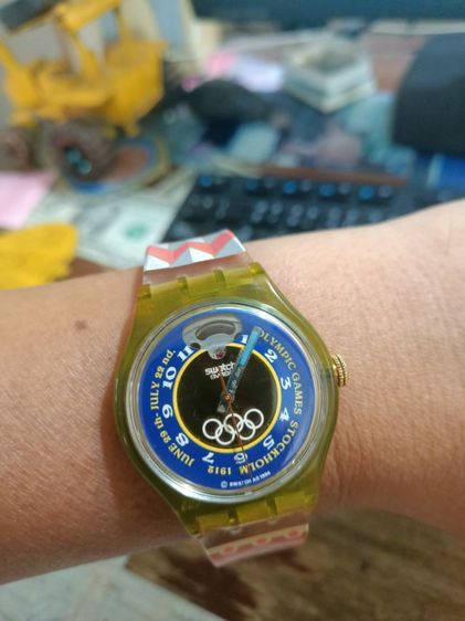 Vintage swatch SAZ103 Automatic Eta.2840 Olympic Special Stockholm 1912 Edition

ปี1994 ทำขึ้นพิเศษที่ระลึกโอลิมปิกเกมส์ สตอกโฮม 1912 