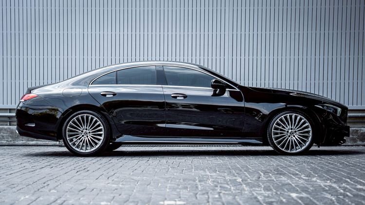 Mercedes-Benz CLS-Class 2022 CLS220 D AMG Sedan ดีเซล ไม่ติดแก๊ส เกียร์อัตโนมัติ ดำ รูปที่ 4