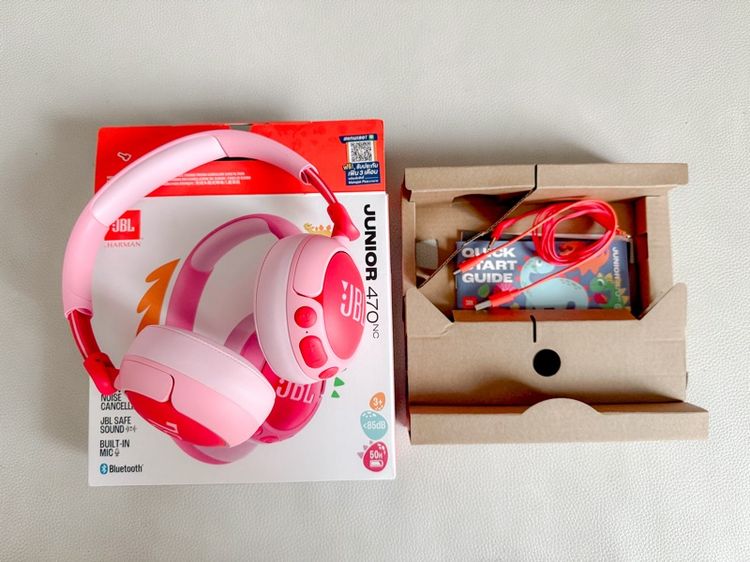 JBL JR470NC หูฟังบลูทูธ แบบครอบหูสำหรับเด็ก รูปที่ 4