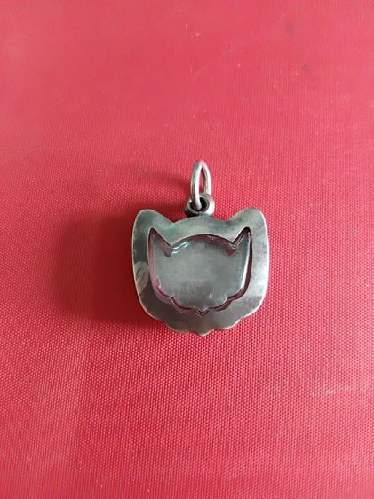 พระพิราพเนื้อเงินเลี่ยมตลับเงินสั่งตัด รูปที่ 6