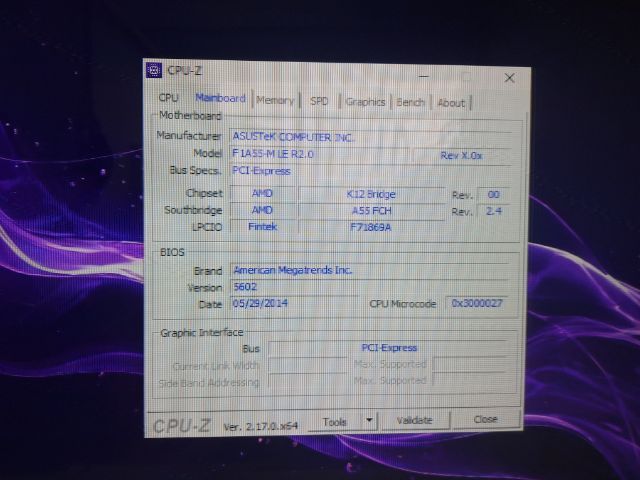 ขายยกเคส เมนบอร์ดasusf1a55 cpu e2-3200 2c 2t การ์ดจอในตัวHd6370Dแรม8กิ๊กhdd160กิ๊ก รูปที่ 11