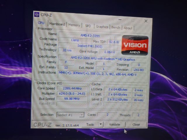 ขายยกเคส เมนบอร์ดasusf1a55 cpu e2-3200 2c 2t การ์ดจอในตัวHd6370Dแรม8กิ๊กhdd160กิ๊ก รูปที่ 14