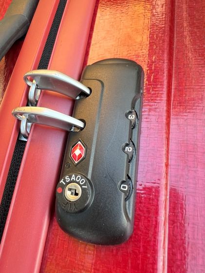 กระเป๋าเดินทาง Samsonite COSMOLITE Spinner สี Chili Red  ขนาด30 นิ้ว  รูปที่ 9