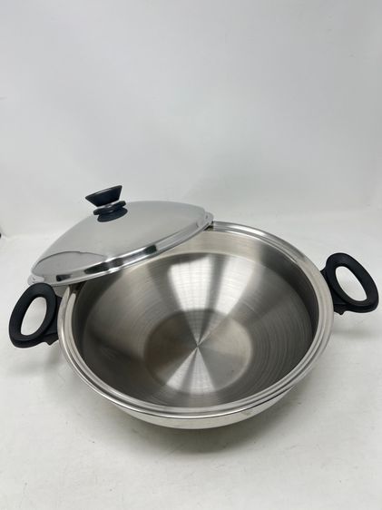 กระทะแอมเวย์ ควีน Amway Queen Wok  Made in USA รูปที่ 4