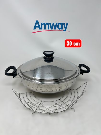 กระทะแอมเวย์ ควีน Amway Queen Wok  Made in USA