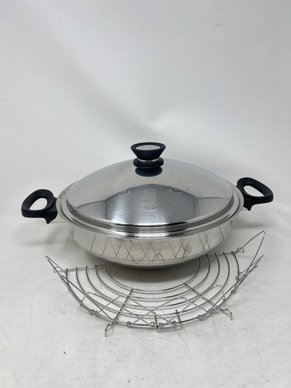 กระทะแอมเวย์ ควีน Amway Queen Wok  Made in USA รูปที่ 2