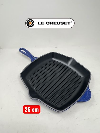 LE CREUSET   กระทะเหล็กหล่อสี่เหลี่ยมมีด้าม 