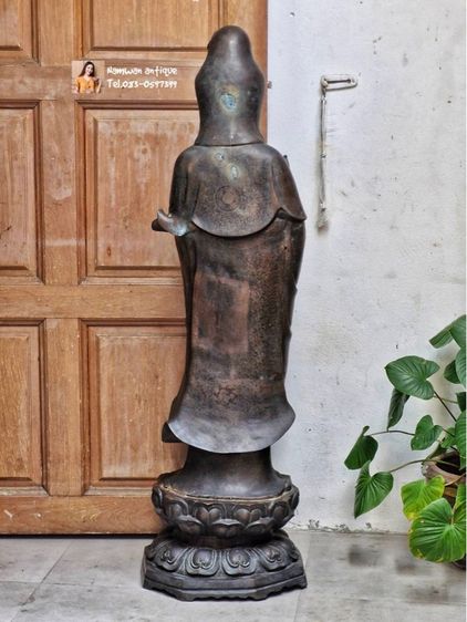 เจ้าแม่กวนอิมทองเหลืองเก่า รูปที่ 9