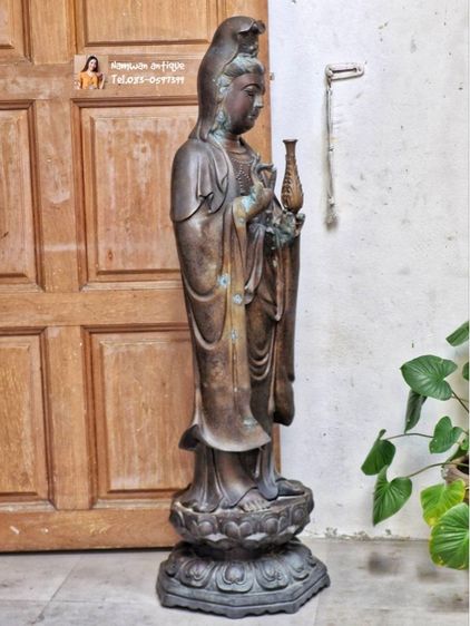 เจ้าแม่กวนอิมทองเหลืองเก่า รูปที่ 6