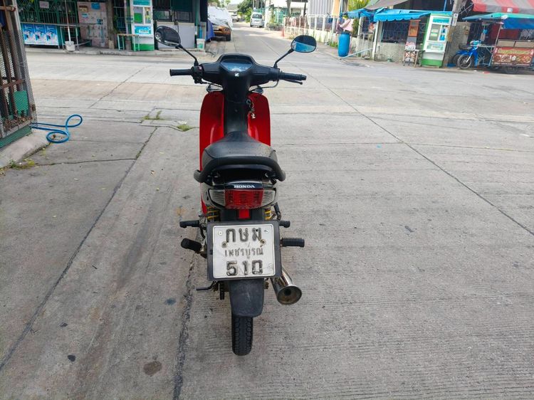 🛵ยังไงก็ขาย WAVE100 ปี 48(งดต่อ ขายตามสภาพ) เครื่องดี สีสวย สตาร์ทเท้า รถบ้านพร้อมใช้งาน เปลี่ยนน้ำมันเครื่องฟรี ไม่มีส่งฟรี รูปที่ 5