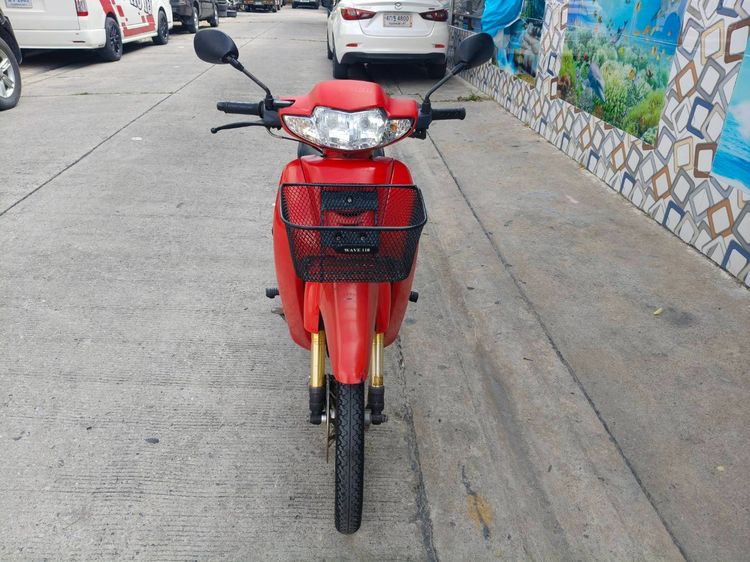 🛵ยังไงก็ขาย WAVE100 ปี 48(งดต่อ ขายตามสภาพ) เครื่องดี สีสวย สตาร์ทเท้า รถบ้านพร้อมใช้งาน เปลี่ยนน้ำมันเครื่องฟรี ไม่มีส่งฟรี รูปที่ 4