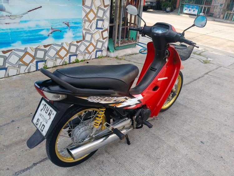 🛵ยังไงก็ขาย WAVE100 ปี 48(งดต่อ ขายตามสภาพ) เครื่องดี สีสวย สตาร์ทเท้า รถบ้านพร้อมใช้งาน เปลี่ยนน้ำมันเครื่องฟรี ไม่มีส่งฟรี รูปที่ 7