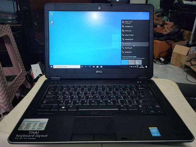 8 กิกะไบต์ วินโดว์ Dell latitude E6440 i5 FullHD ssd128 สภาพพร้อมใช้