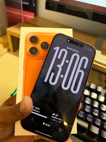 ขายด่วน iPhone 17 Pro 256 Gb. ประกันศูนย์ รูปที่ 4