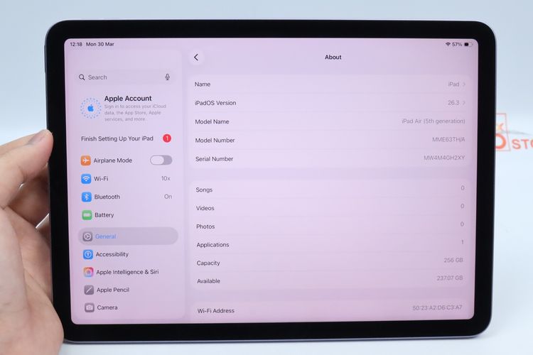 iPad Air M1 256GB WiFi - ID26030537 รูปที่ 3