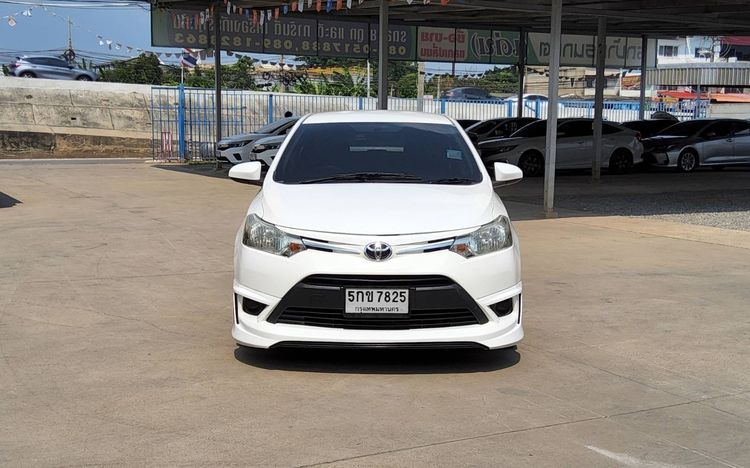 Toyota Vios 2016 1.5 J Sedan เบนซิน ไม่ติดแก๊ส เกียร์อัตโนมัติ ขาว รูปที่ 2