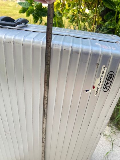 กระเป๋าเดินทางอลูมิเนียมแบรนด์ RIMOWA vintage ขนาด 28 นิ้ว 2 ล้อลาก รูปที่ 16
