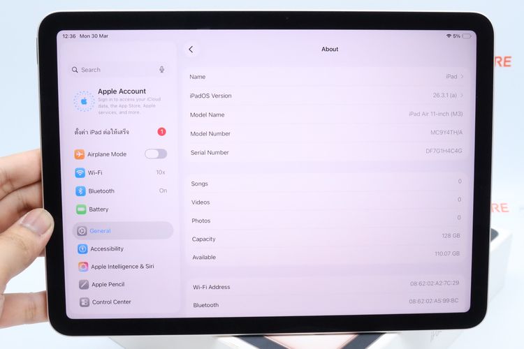 iPad Air M3 11" 128GB WiFi - ID26030539 รูปที่ 3