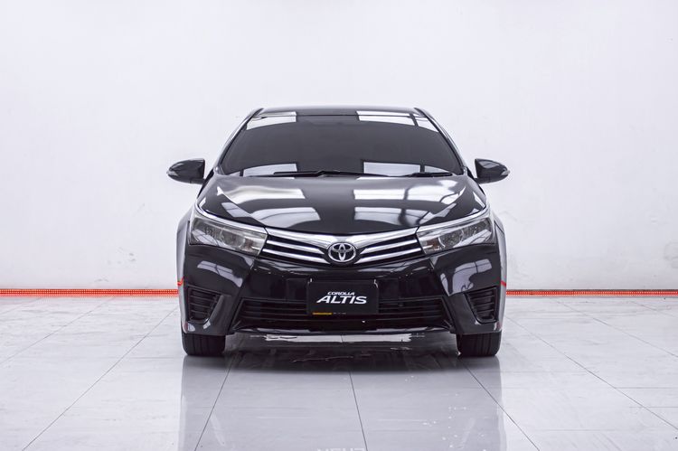 Toyota Altis 2015 1.6 G Sedan เบนซิน ไม่ติดแก๊ส เกียร์อัตโนมัติ ดำ รูปที่ 4