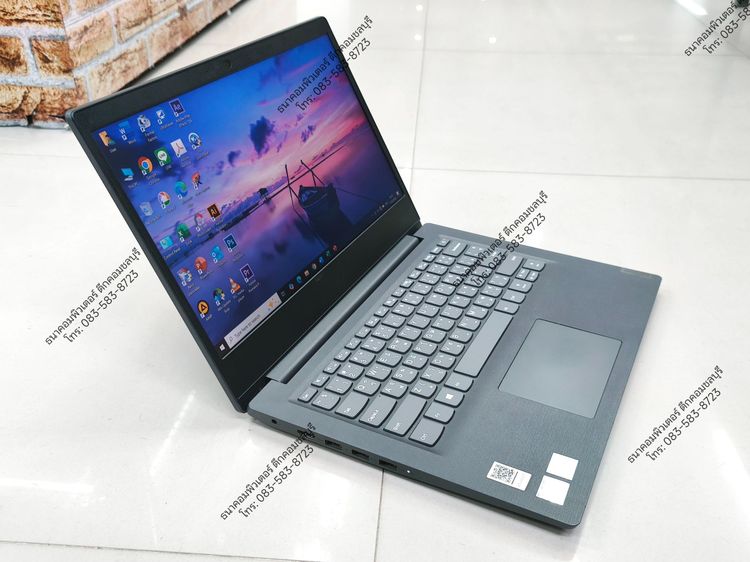 โน๊ตบุคเล่นเกมส์มือสอง Lenovo AMD Ryzen5-4500U Ram8GB SSD256GB รูปที่ 3