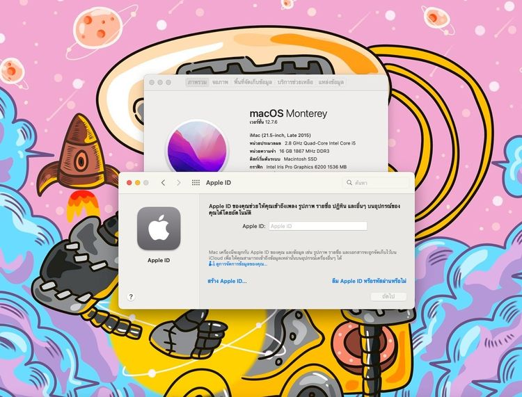 iMac 21.5-inch Retina Late2015 Ram16GB SSD128GB  +HDD2TB รูปที่ 11