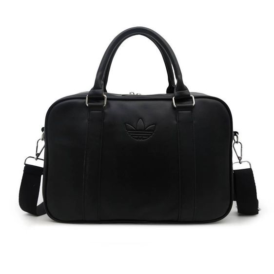 อื่นๆ หนัง PU ไม่ระบุ กระเป๋าสะพายข้าง หนังสีดำ ใส่ของได้เยอะ 