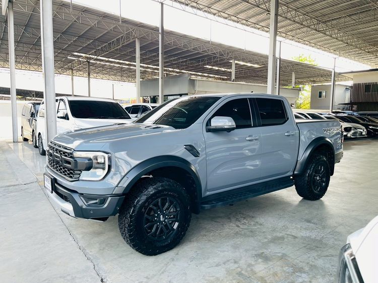 รถ Ford Ranger Raptor 3.0 4WD สี เทา
