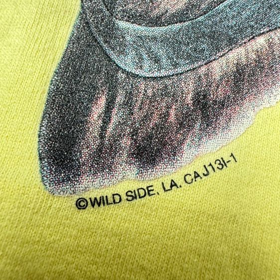 เสื้อยืด 90s สกรีนยาง Wild Side by Fruit of the Loom Size S รูปที่ 5