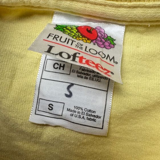 เสื้อยืด 90s สกรีนยาง Wild Side by Fruit of the Loom Size S รูปที่ 7