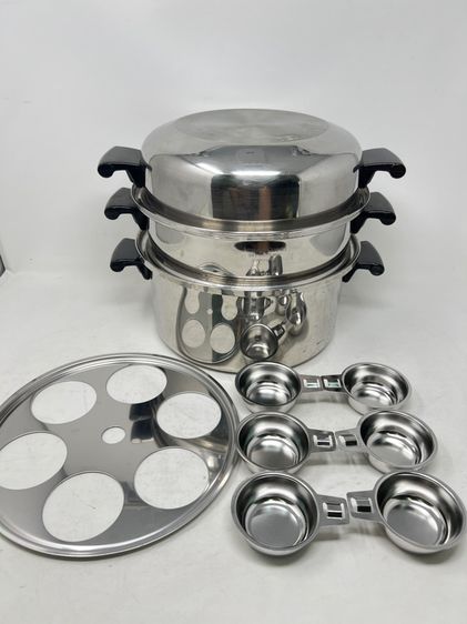 หม้อ Amway Queen​ Made in USA 🇺🇸  10 ชิ้น รูปที่ 3